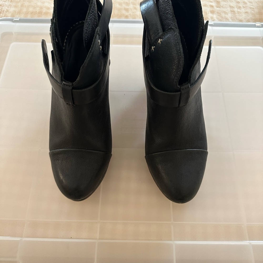 Classic Rag and Bone Black Ankle Boots
